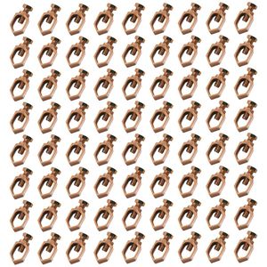 Kit Com 100 Conectores Para Haste De Aterramento EV 5/8" - EV212