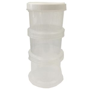 Conj. Org. Plasútil 8045 3 Pçs Tampa Rosca Empilh.