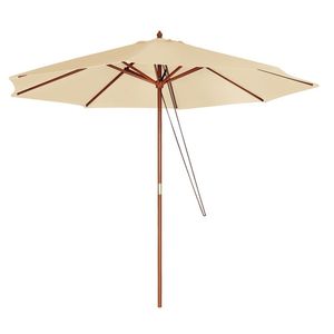 Ombrelone Mor Madeira 3m Bege FPS 35 9166