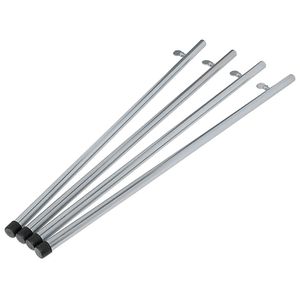 Kit Pés Fogareiro Papaléguas 39 4 Pçs Aço Zinc. 60cm