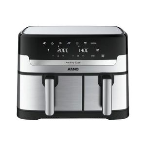 Fritadeira Arno Sem Óleo Dual 5,2l 3,1l Afd2-220v