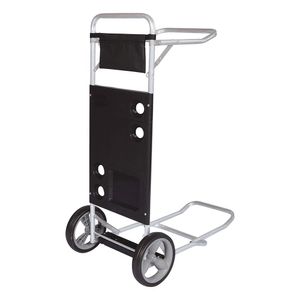 Carrinho de Praia Mor, com Avanço para Caixa Térmica, Preto - 2596
