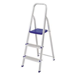 Escada Alumínio Mor 5101 3 Degraus Dobrável