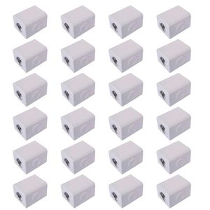 Kit Com 24 Caixas De Sobrepor X Cega Para Eletrodutos E Canaletas Tramontina Liz Flex Multiuso - 57304/052