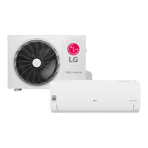 AC LG Dual Inverter Voice 12000 BTUs Quente e frio S4-W12JA31A