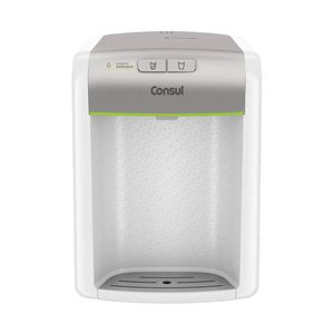 Purificador De Água Consul Compacto, Sem Refrigeração, Com Filtragem Classe A, Prata  - Cpb34asv Bivolt