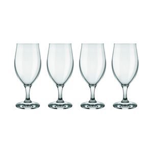 Conjunto de Taças para Cerveja Elos Windsor 330ml, Vidro, 4 Peças - 9604