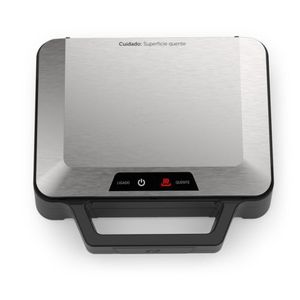 Grill Sanduicheira Inox Oster Osan500 - 220v