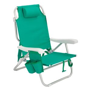 Cadeira Espreguiçadeira  Mochila Nau Verde Alga